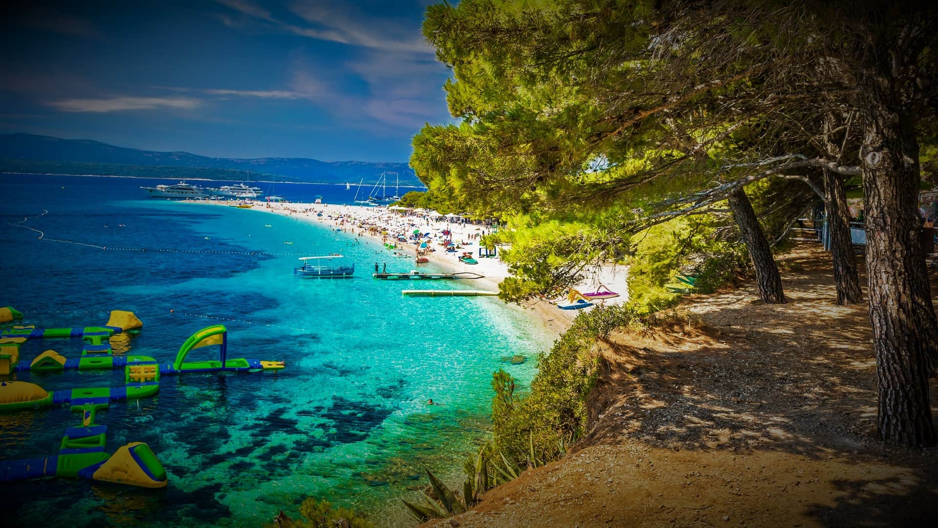 Odkrijte najlepše plaže na Hrvaškem