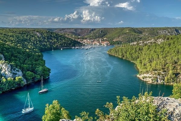 Poceni apartmaji Skradin
