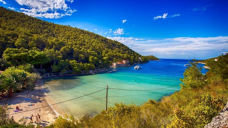 Vis - Plaža Porat Biševo