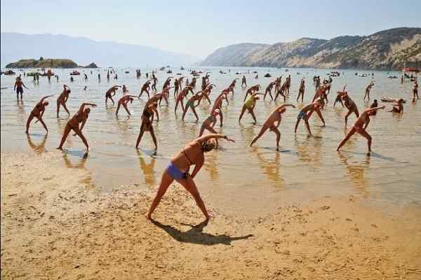 Rajska plaža- Rab, Hrvaška