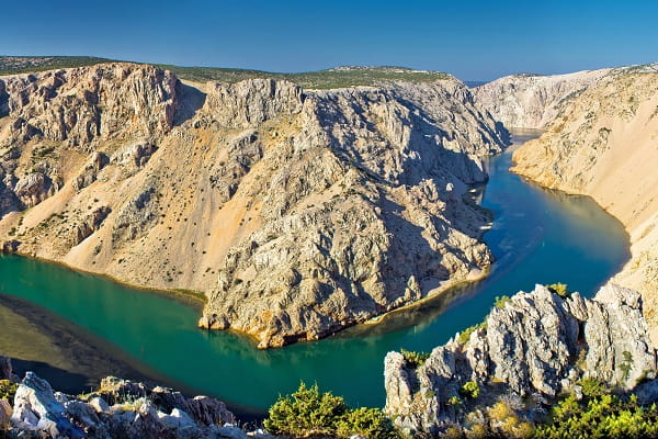 Zrmanja kanjon, Hrvaška