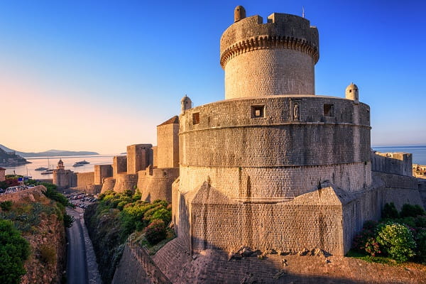 Dubrovniške obzidje, Hrvaška