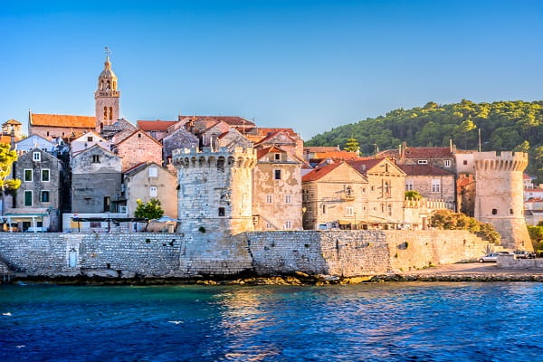 Staro mesto Korčula, Hrvaška
