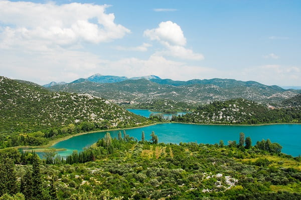Baćina jezera, Hrvaška